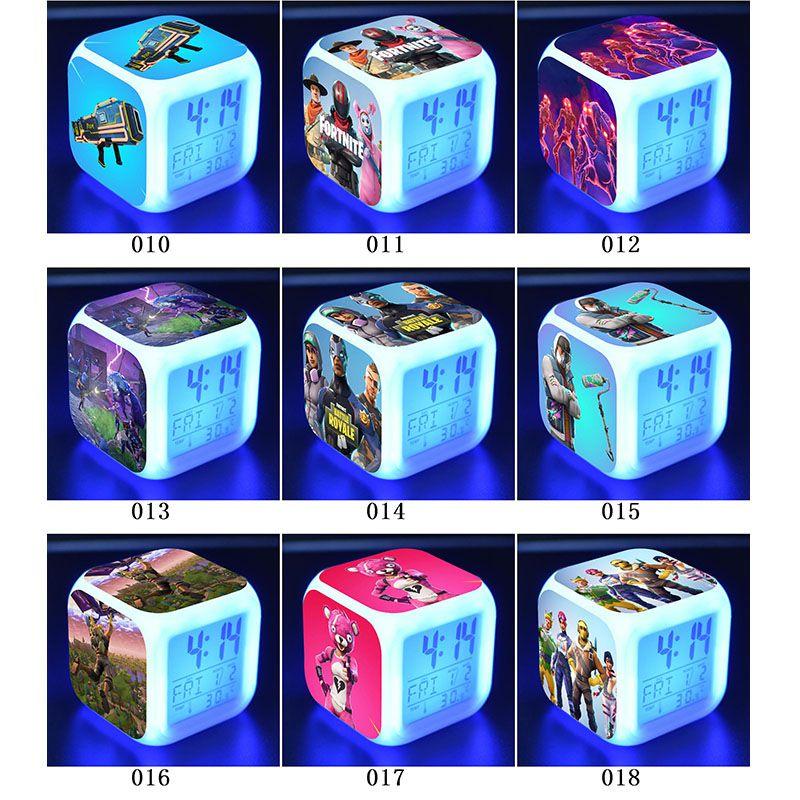 Digital Multifunction 7color Alarm Clock Led Watch Clock Alarm