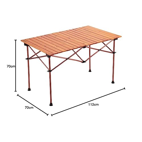COLEMAN Natural Wood Roll Table Classic/110