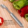 Good-4PCS Jalapeno Pepper Corer,Stainless Steel Chili Grip Jalapeno Corer, Core Deseeder For Jalapenos,Chilis,Bell Peppers