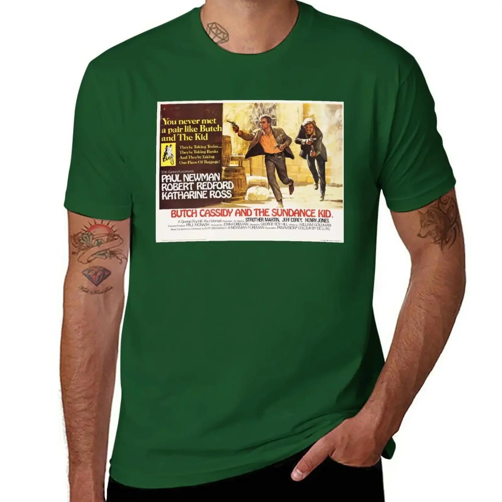 Butch Cassidy and the Sundance Kid T-Shirt sublime customizeds mens graphic t-shirts M