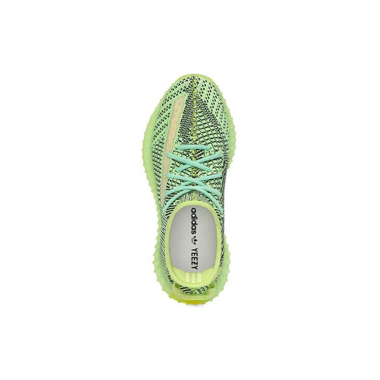 adidas Herren Yeezy Boost 350 V2 Yeezreel Nicht-Reflektierend Unisex Sneaker Grün FW5191