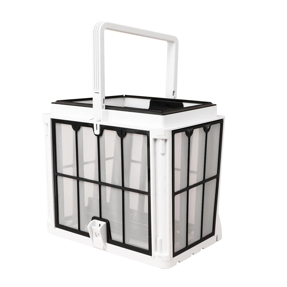 

9991463-R4 Ultra-Fine Filter Basket for Dolphin Robotic Pool Cleaners, Active 20/30/30i/40/60,Prowler 920,930,930W чёрный/белый