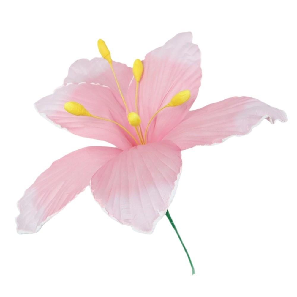 50 cm Storlek Doftolvon Skumblomma Skummaterial Icke-vävt tyg Simulering Blomma Stor Skala Sammetstextur Falska Blommor