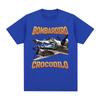 Bombardiro Crocodilo Crocodile Plane Bomber Funny Humor T-shirt Men's Women Casual Cotton Short Sleeve T Shirts Comfort T-shirts