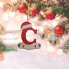 Christmas Tree Decoration Pendant Personalized Christmas 26 Letter Ornaments