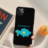 Kazakhstan Flag Art Case For iPhone 13 12 Mini SE 2020 SE 2022 6S 7 8 Plus X XR XS Max 11 12 13 Pro Max Capa