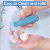 Travel Bottles for Toiletries, Approved 3oz Travel Size Containers BPA Free Leak Proof Refillable Liquid Silicone Squeezable liu