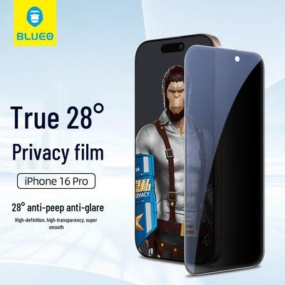 IPhone 16 Pro Displayschutz aus gehärtetem Glas