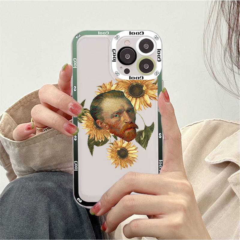 Van Gogh Oil Painting Phone Case for iPhone 11 12 13 Mini Pro Max 14 Pro Max Case shell