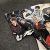 [USED] BTS all-over print T-shirt featuring V, Jungkook, Jimin, Jin, and Suga. Rare.