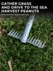 1Pc Weeding Rake Head 15 Teeth Garden Claw Rake Metal Steel Nail Rake Weed Tooth Scraper Heavy Gardening Loose Soil Weeding Tool