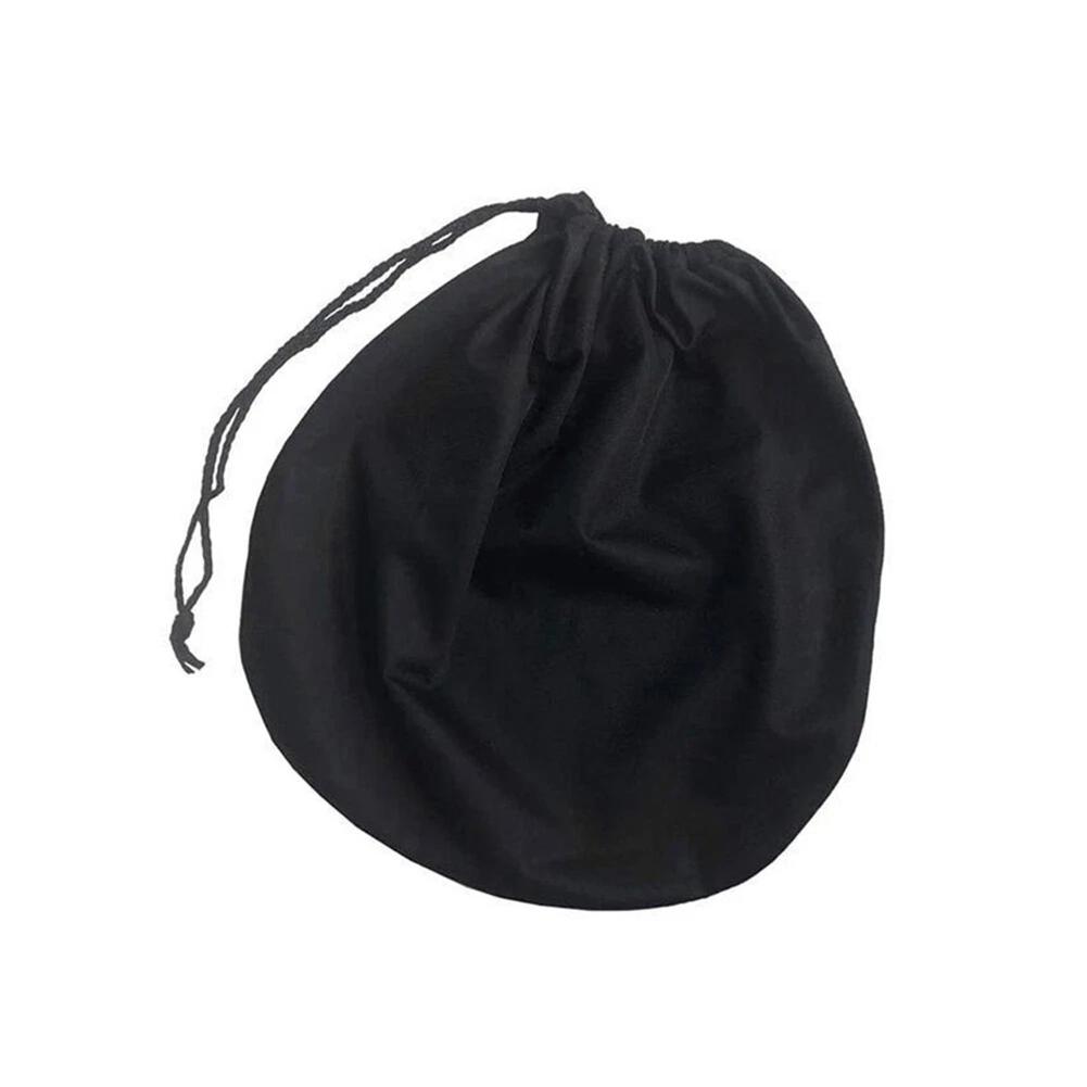 1 Pcs Motorcycle Helmet Protective Drawstring Helmet Bag Pocket Black Dust Proof Helmet Lid Protect Bag Equipment