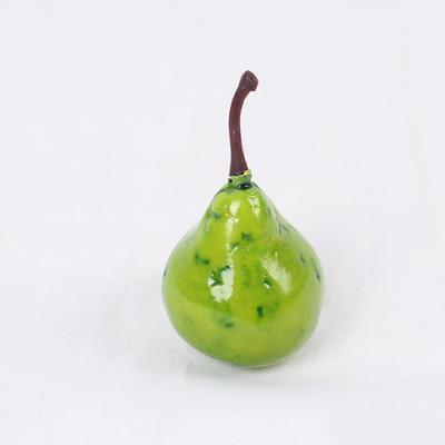 30Pcs Adorable Simulation Pear Fruits High Detail Fake Fruit Decor for Kindergarten Classroom Desktop Vase Filler Photo Supply