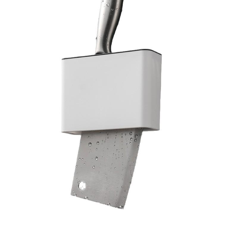 Wall-mounted Knife Rack, Multi-functional Kitchen Storage Shelf, Concealed Knife Storage Rack for Scissors and Knives, Knife Storage for The Kitchen