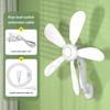 Yangzi Wall-Mounted Fan: Small Electric Fan for Home, Dorm, and Kitchen, No Drilling Required