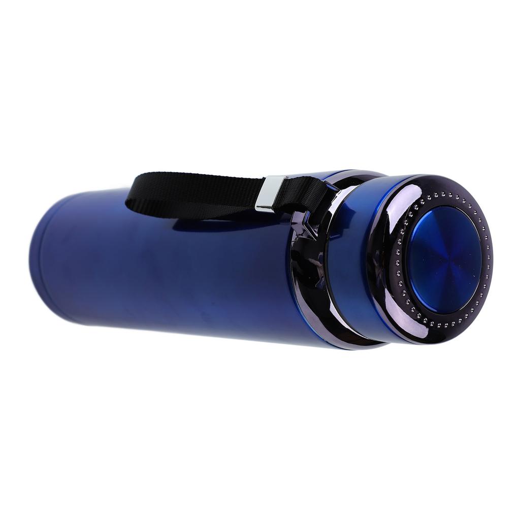 1000ml Insulated Stainless Steel Water Bottle Outdoor Portable Vacuum Water Bottle Blue