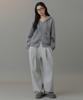 MUSINSA STANDARD WOMAN Women'S Double Knit Two-Tuck Wide Lounge Sweatpants [Medium Grey]