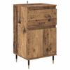 Reclaimed Wood Sideboard 40 X 35 X 70 Cm Engineered Wood and Iron