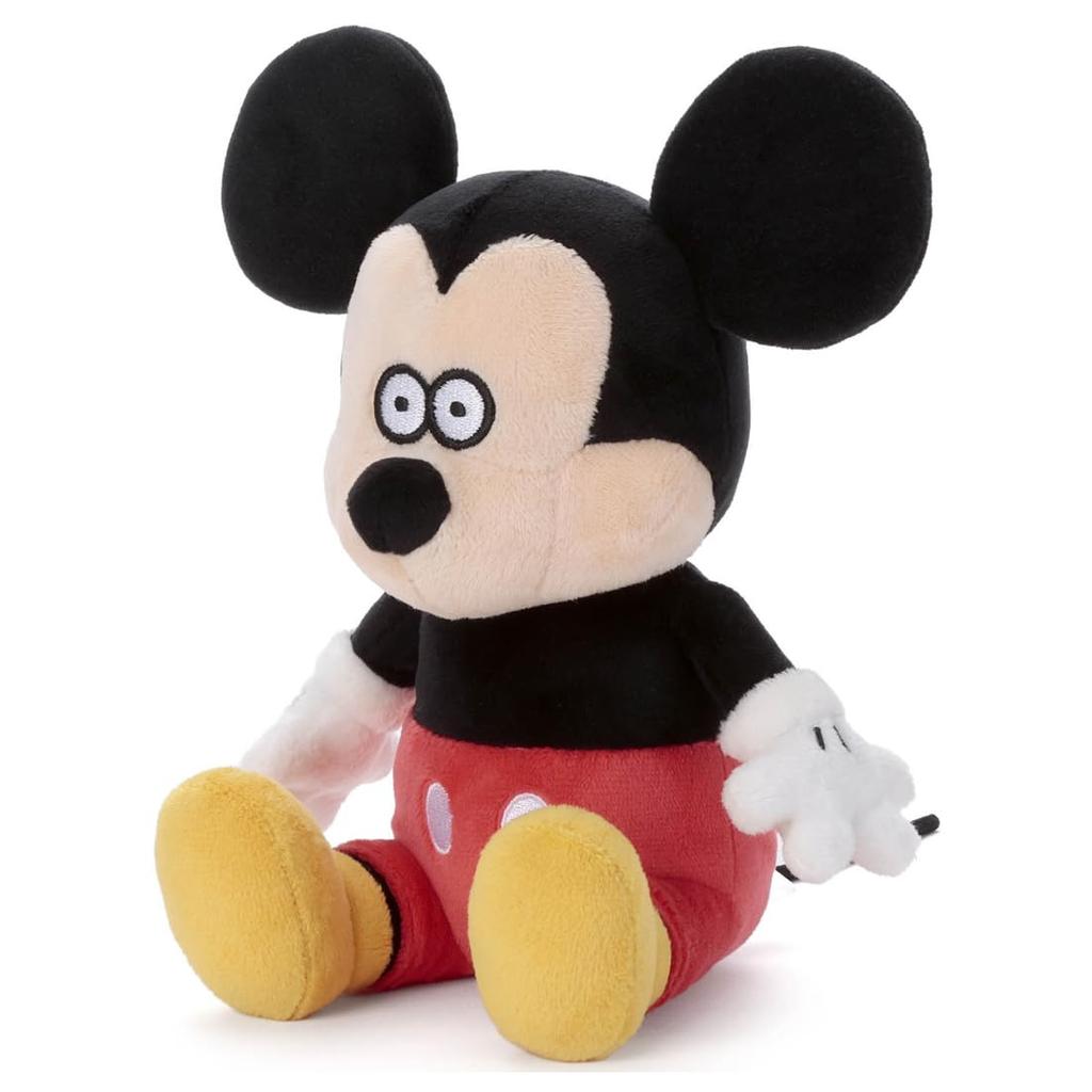 Takara Tomy Arts Disney Character Seiji Matsumoto Plush Toy S Mickey Mouse Plush Toy Height Approximately 18cm (TAKARATOMY A.R.T.S)