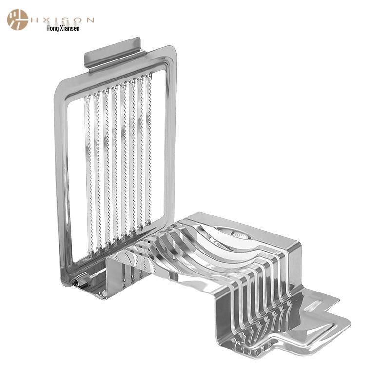430 Stainless Steel Egg Slicer: Multifunctional Kitchen Gadget for Eggs and Century Eggs