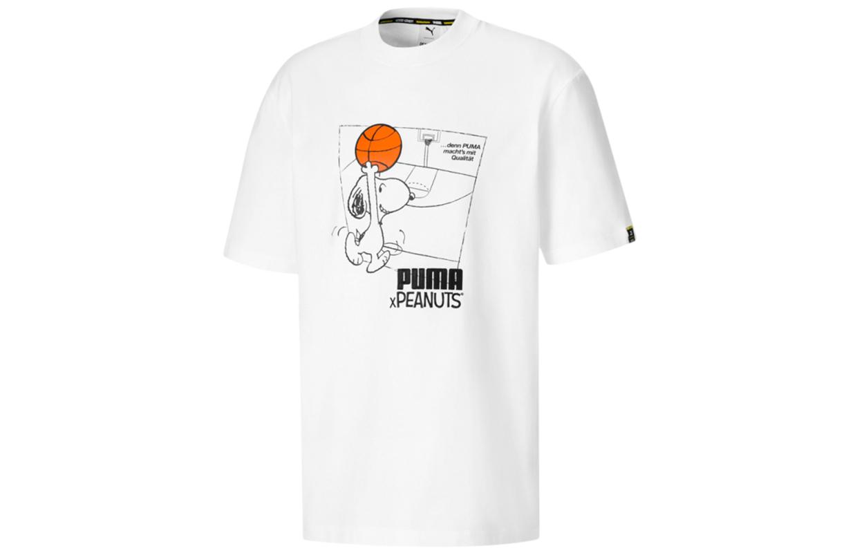 PUMA x Peanuts T Shirt Men s White 530616-02 S