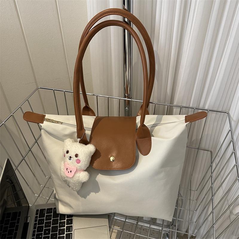 Fashionable And Versatile Ins Shoulder Bag Urban Minimalist Style Soft And Spacious