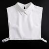 Formal False Collar Women Embroidery Faux Col Half Shirt Blouse Fake Collars Sweater Shirt Detachable Collars Accessories