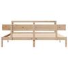 Solid Wood Bed without Mattress 180x200 cm Pine Wood