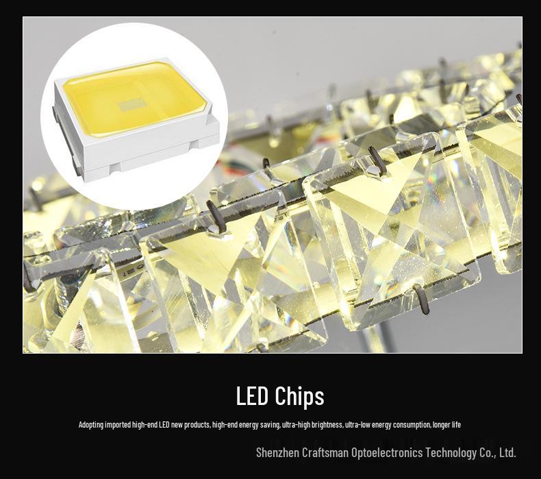 Plafonieră LED Cristal pentru Hol și Intrare