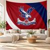 Crystal Palace Football Wall Tapestry, Soft Fabric Wall Hanging, Decorative Backdrop For Bedroom Home Wall Art