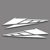 Motorcycle Tail Decals Motorcycle Bicycle Decorative Sticker Multicolor Anti Scratch Waterproof Stickers Modification Ornament