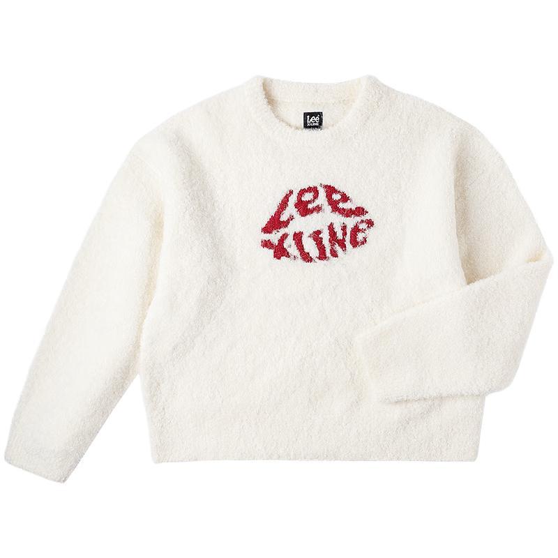 

Lee Women s Lip Logo Knitted Sweater M