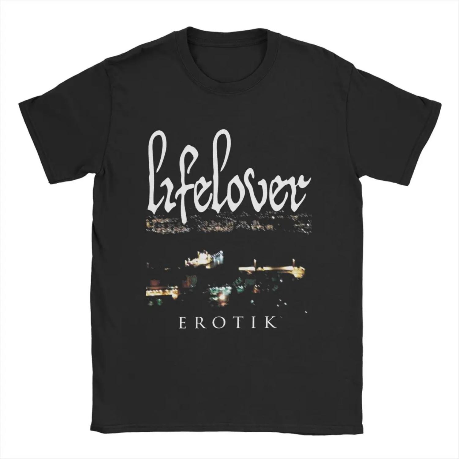 

Lifelover Erotik T Shirts Versatile Leisure Printed Cotton Short Sleeve Casual Men Amusing Streetwear Harajuku Unisex Tops S чёрный