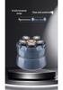 High-Power Washable 6D Bald Head & Beard Trimmer with Magnetic Blades for Men