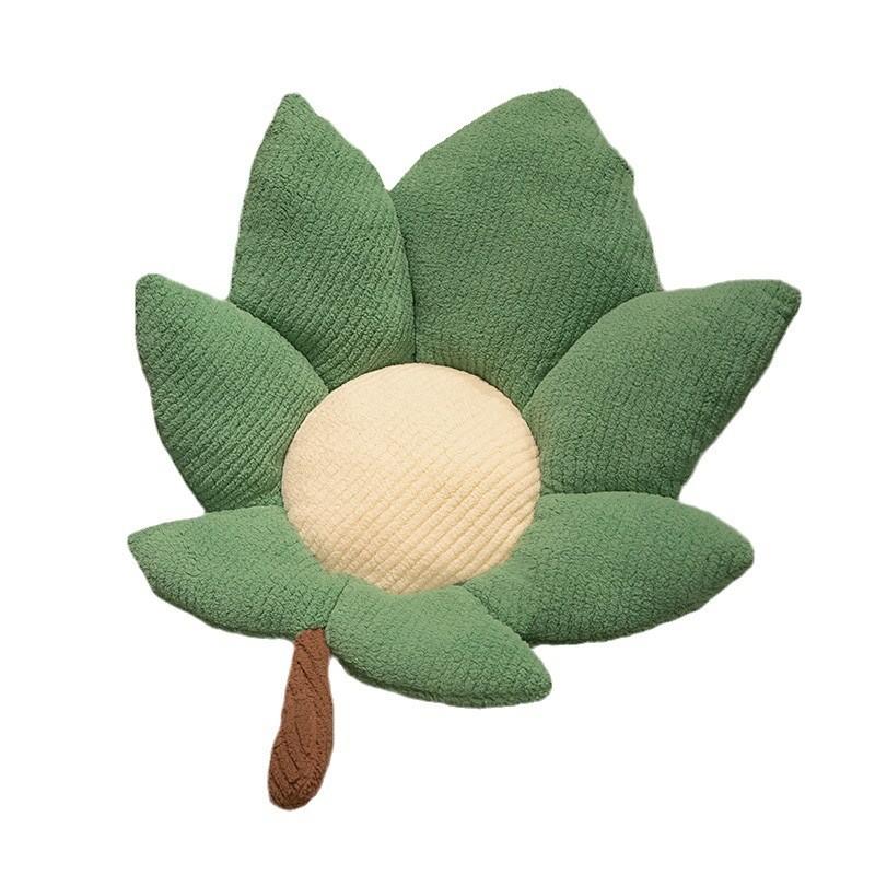 Flower Cushion Plush Toy Knitted Design For Home Office Bedding Girl Gift Doll