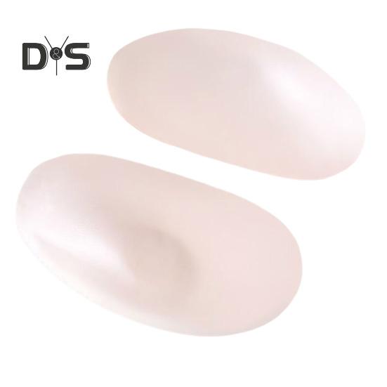 

1 пара подплечников для высоких и низких плеч 3D самоклеящиеся силиконовые противоскользящие губчатые подплечники пуш-ап подплечники устойчивые к поту гладкие изгибы одежда своими руками чистый