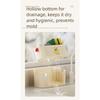 1PCS Multi-Functional Kitchen Sink Stand Sponge Holder Dish Drainer Organizers Plastic Movable Ventilated Drainage Rack