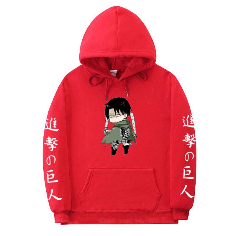 Titan Levi Hoodie Anime Sweatshirt Men 