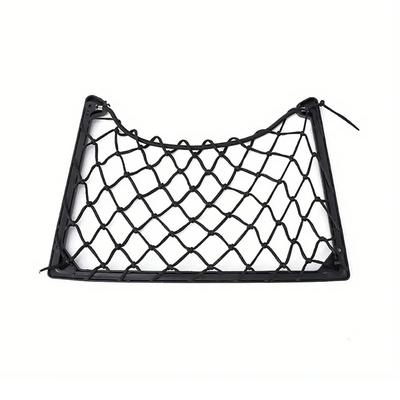 1 Peça Durável 31x21cm Rede de Armazenamento para Carro Malha Elástica Porta-Revistas Preto Grande Rede para Carga Acessórios de Ônibus