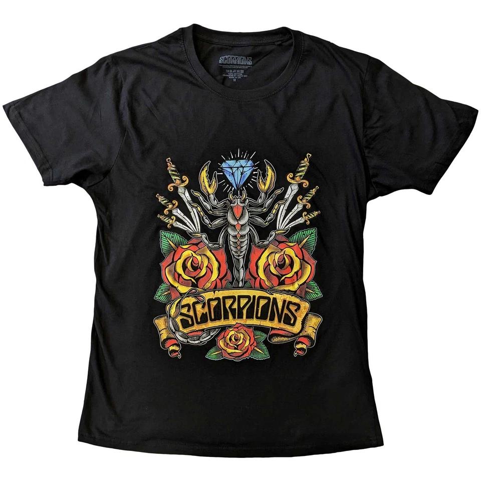 

Scorpions T-Shirt: Traditional Tattoo OFFICIAL NEW 3XL