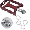 10Pcs Cycling Extenders Pivots Converter Pedal Extension Spacers Fixed Gear Tool