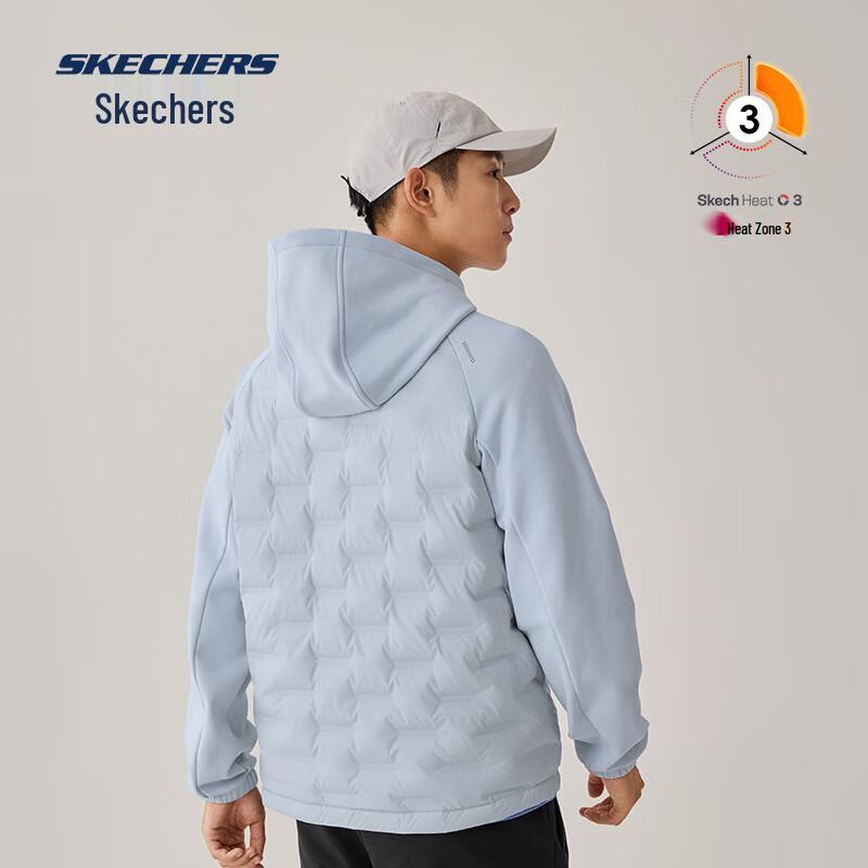 

Skechers Men s Lightweight Hooded Down Jacket 2XL