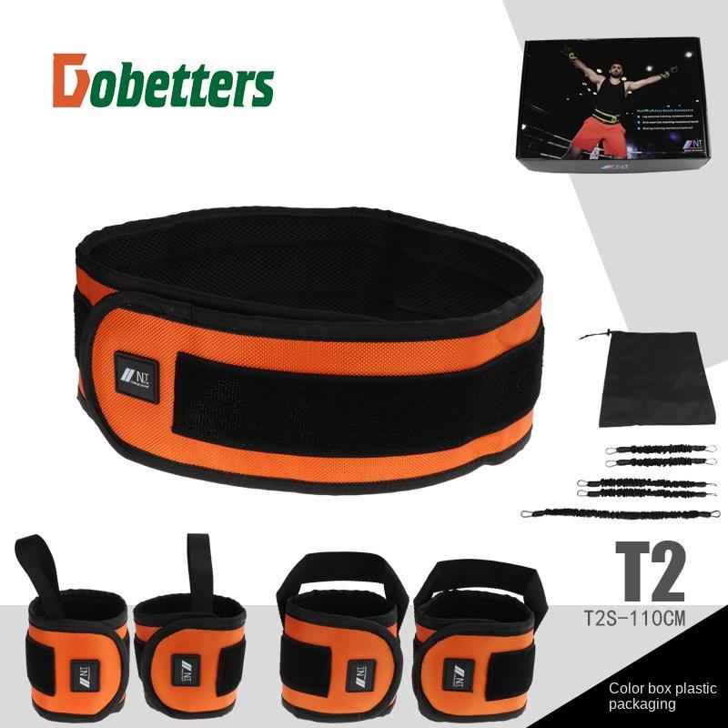 Carbon Fiber Leg Squat Rally Boxing Fighting Training Bounce Rope Volleyball Basketball Tennis T2L-130CM 130cm