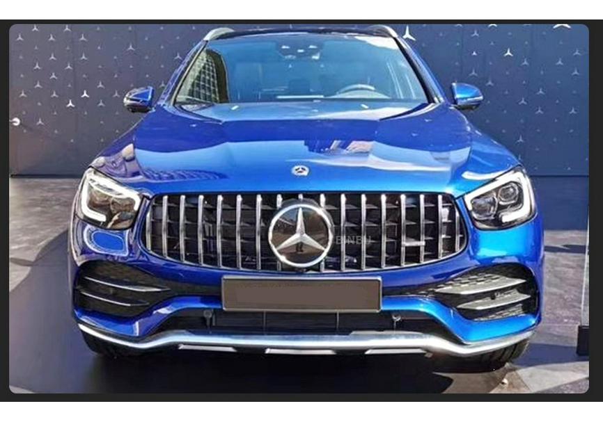 Mercedes-Benz GLC GT Style Coupe Sportgrill Vertikaler Steg L260 300