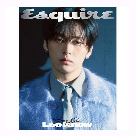 

ESQUIRE Korea 2025 Август Stray Kids Ли Ноу, Ли Джинук и Чон Чэён KPOP Cover B
