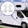 1 Pair White Motorhome Mirror Protectors Guards For Fiat Ducato Peugeot Boxer Relay Long Arm Mirrors RV Camper Accessories