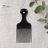  Pettine per Acconciatura Uomo Donna, Denti Larghi Sollevante Districante, Plastica Afro Riccio, Spesso