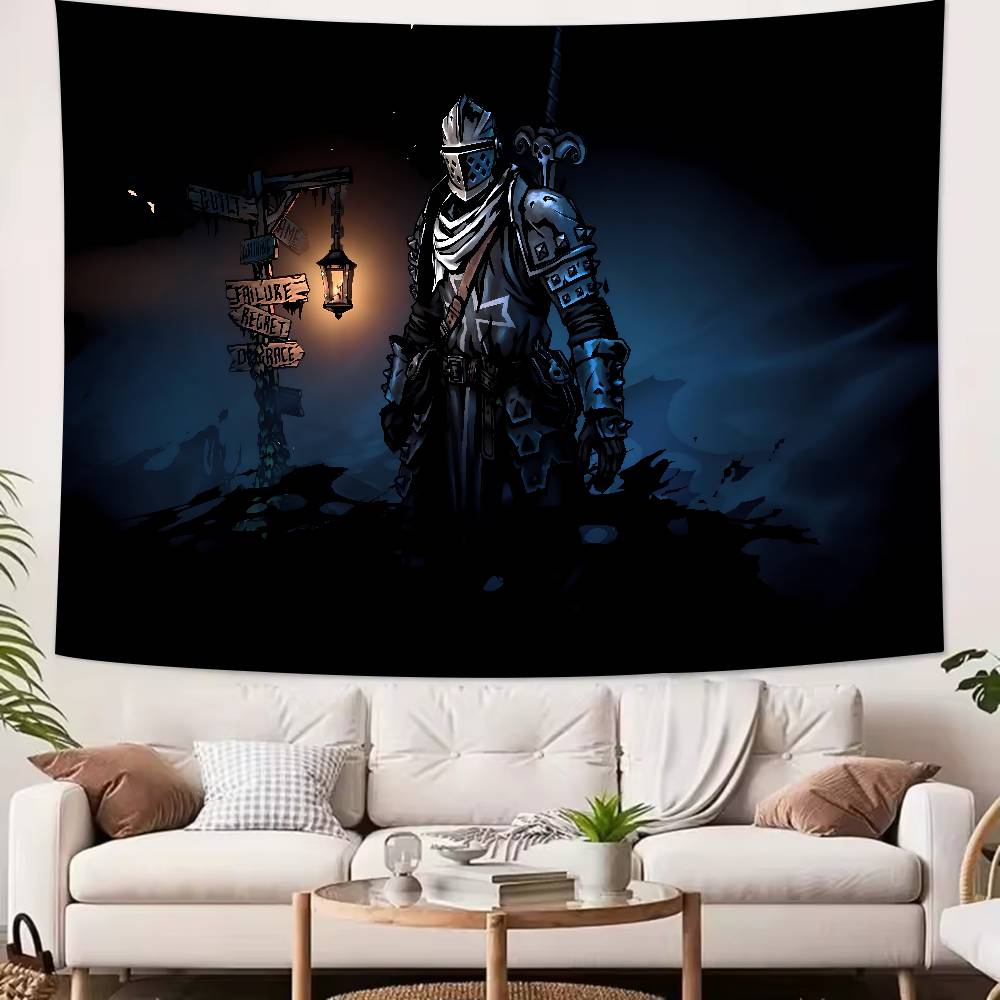 Large Cool Darkest Dungeon Video Gaming Popular Room Decoration Wall Tapestry Art Room Home Decor Wall Art Decor