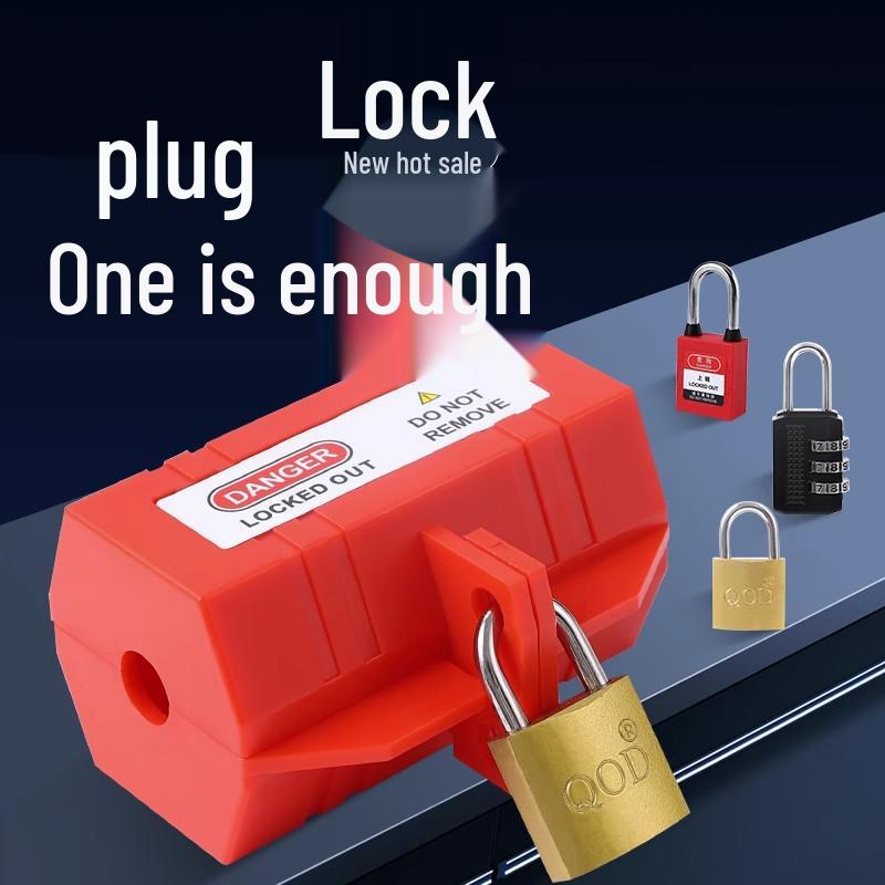Novinka 3.21: Dětský bezpečnostní visací zámek pro průmyslovou a domácí izolaci napájení