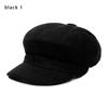 Casual Cotton Autumn Winter Women Beret Sombrero Painter Newsboy Caps Octagonal Cap Hats